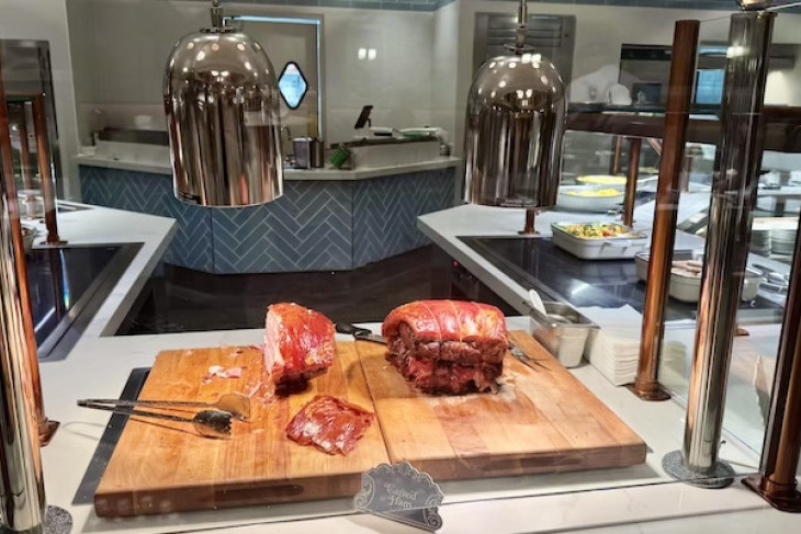 Carved Ham