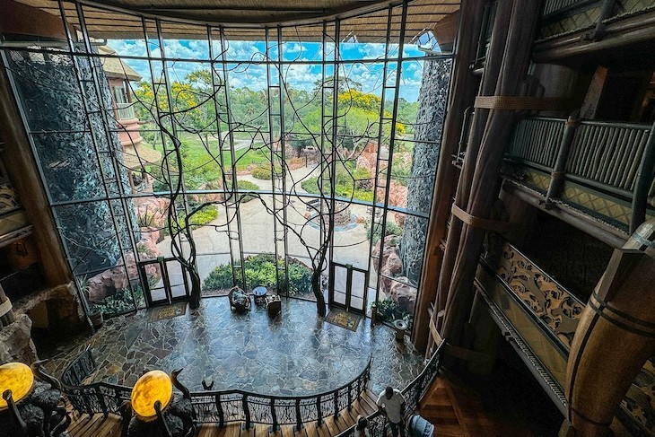 The best views are from the massive back window overlooking the savanna