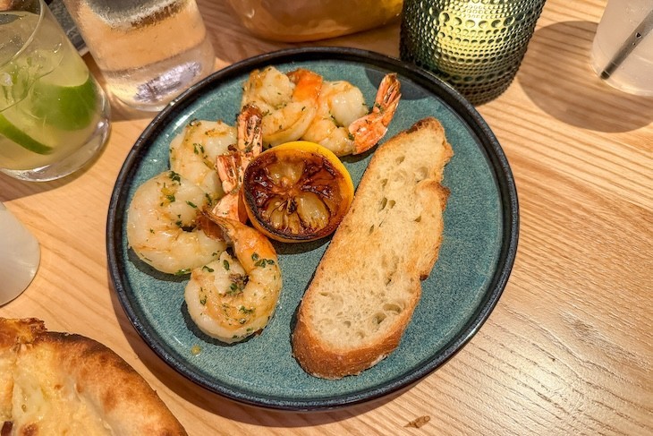 Hearth Fired Tiger Prawns
