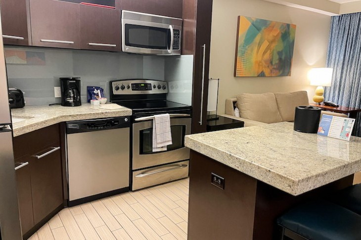 One- and Two-Bedroom kitchen