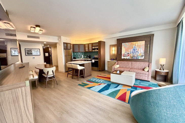 One- and Two-Bedroom Living Area