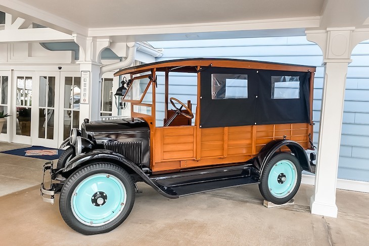 Nostalgia reigns here at Disney's Beach Club