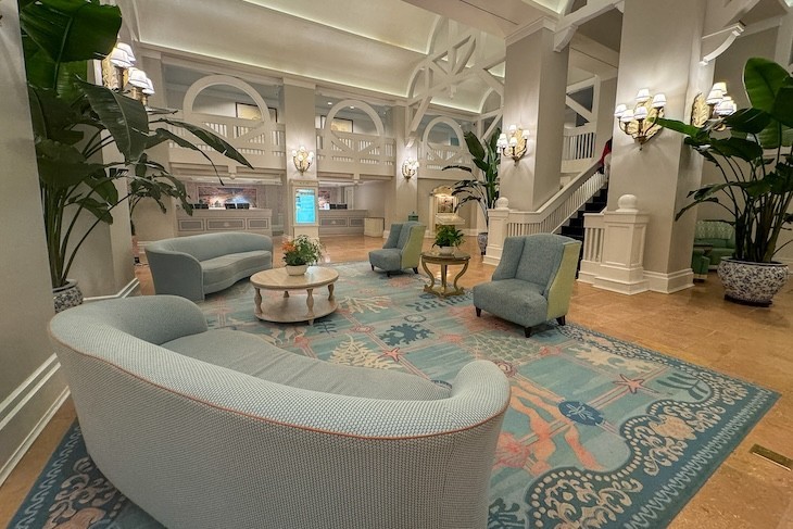 Beach Club Resort lobby