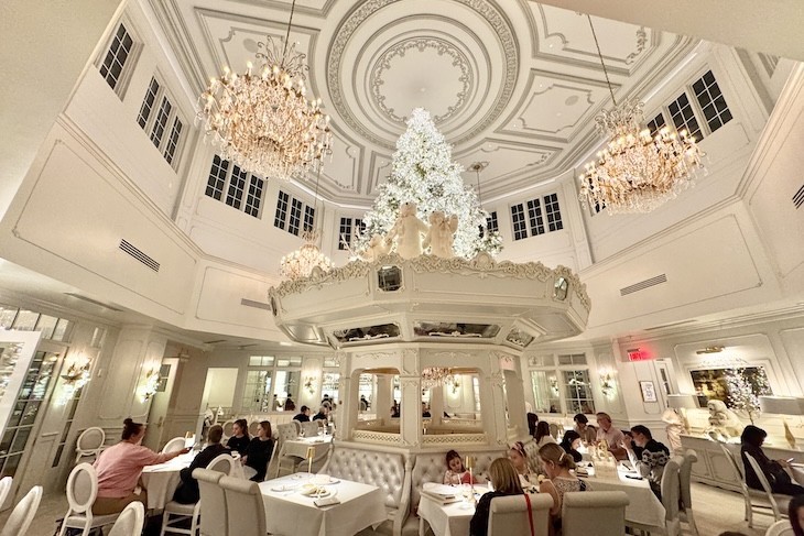The Cake Bake Shop's gorgeous dining room