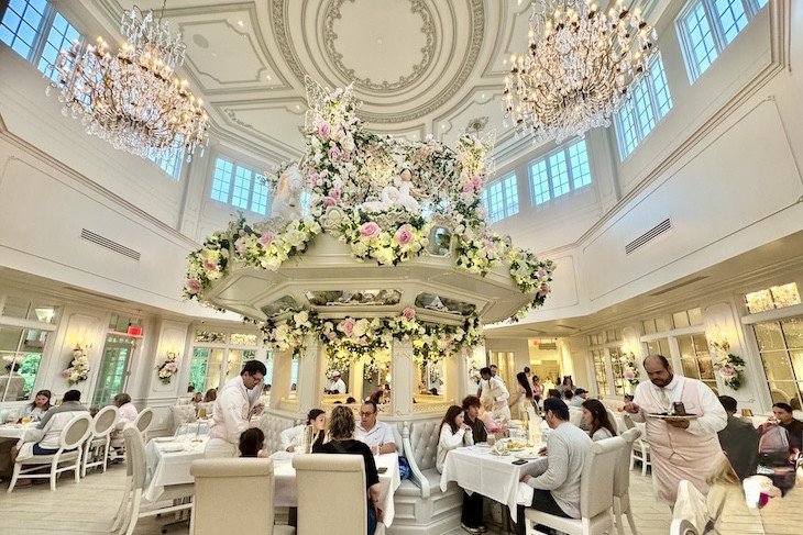 The Cake Bake Shop's gorgeous dining room