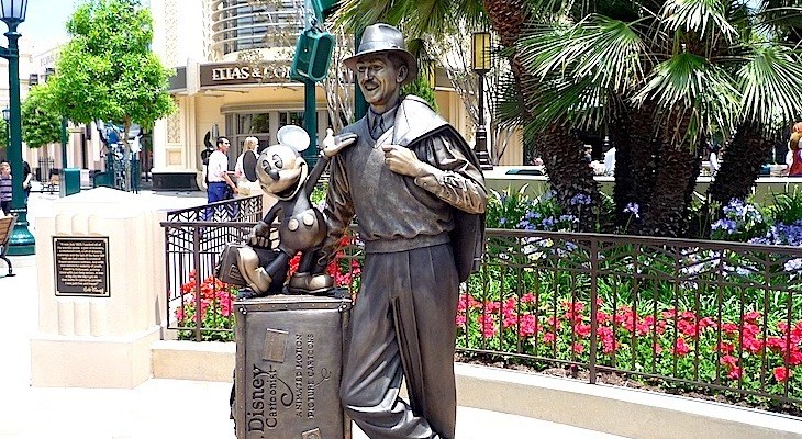 Walt and Mickey