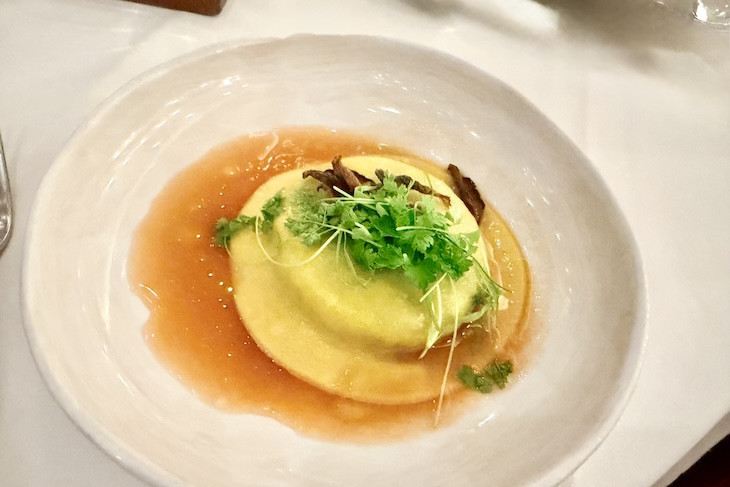 Famous Sonoma Goat Cheese Raviolo