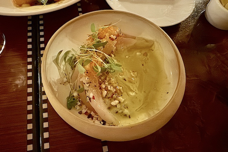 Peruvian Sashimi of Hiramasa Yellowtail