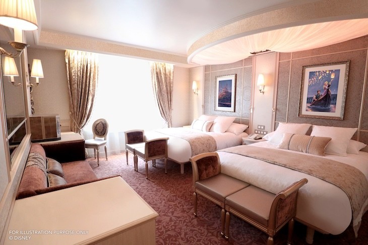Castle Club Room Disneyland Hotel