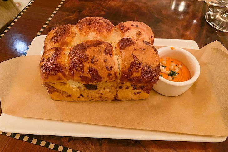 Warm Cheddar Parkerhouse Rolls