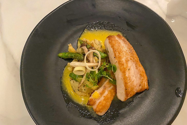 Butter-poached Florida Mahi Mahi 