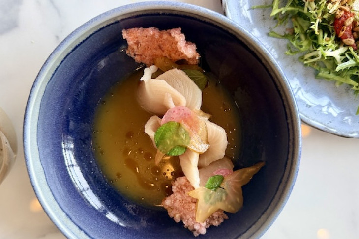 Citrus-cured Hamachi 