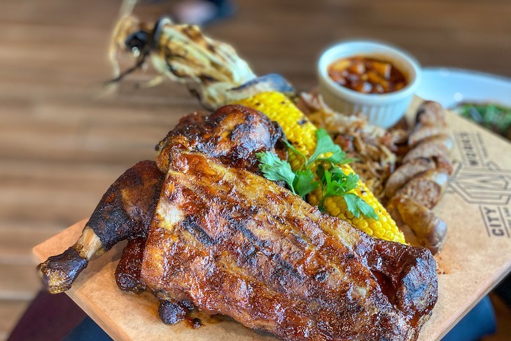 Smoked BBQ Platter
