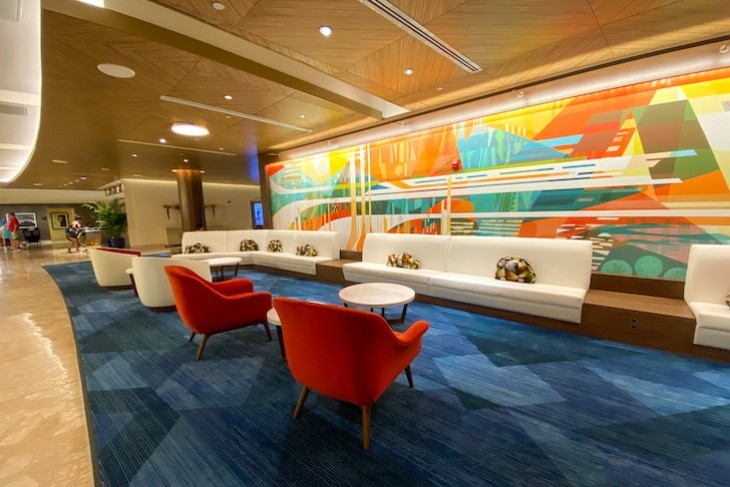 Contemporary Resort lobby