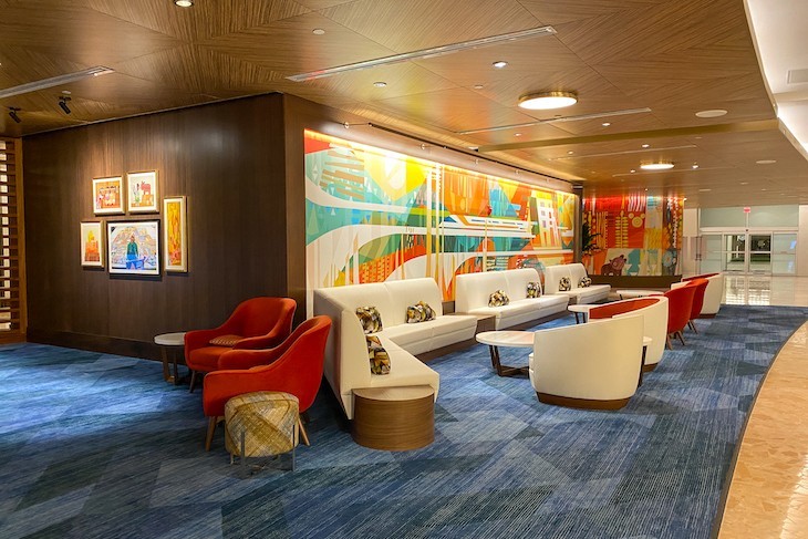 Contemporary Resort lobby