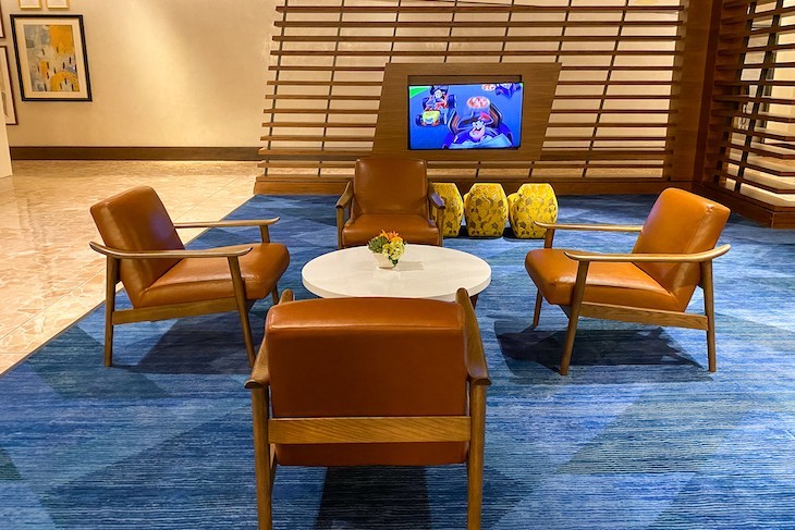 Contemporary Resort lobby