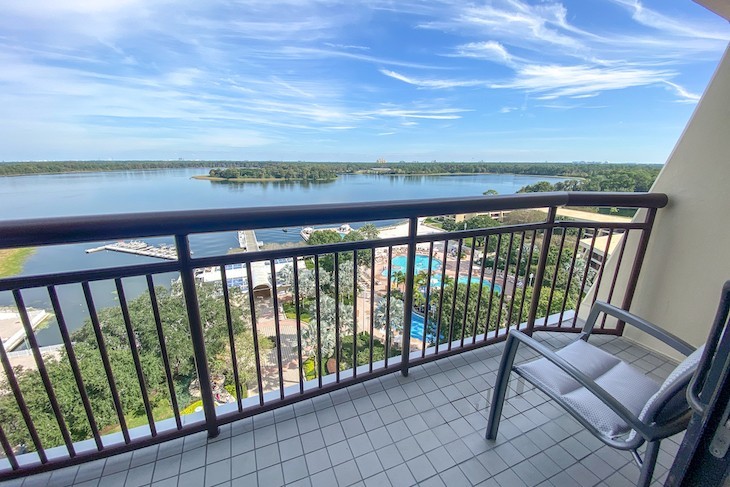 Tower Room Lake View balcony