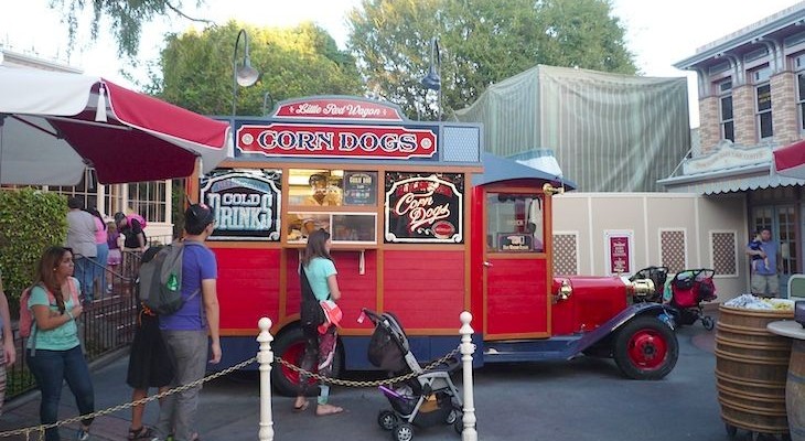 The famous Corn Dog cart