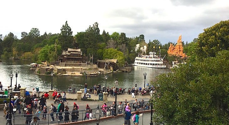 Frontierland as seen from the Dream Suite