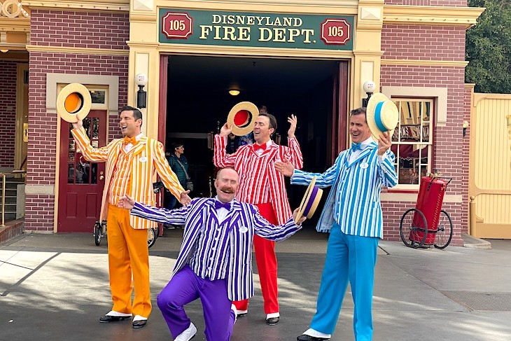 The Dapper Dans barbershop quartet