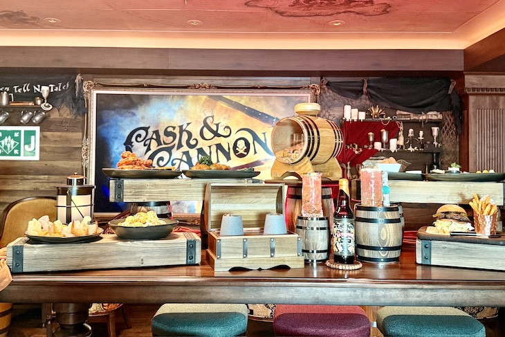 Cask & Cannon, inspired by Pirates of the Caribbean