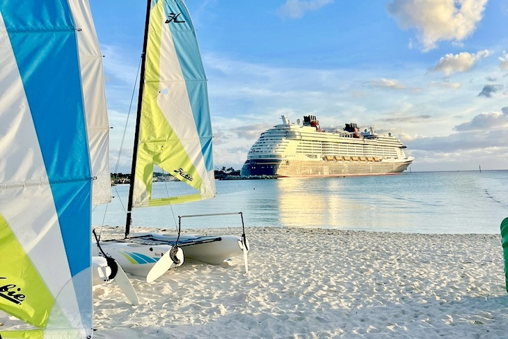 Disney Destiny from Castaway Cay
