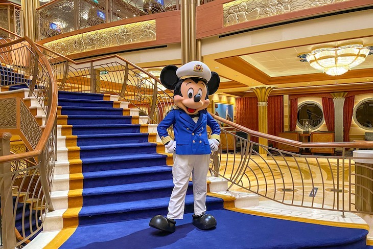 Meeting Captain Mickey is a favorite pastime onboard Disney Cruise Line!