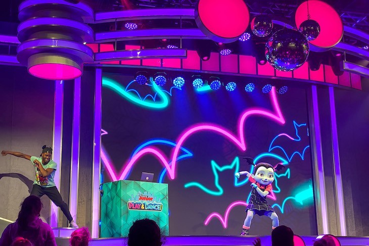 Vampirina is always popular at the Disney Junior - Live on Stage show