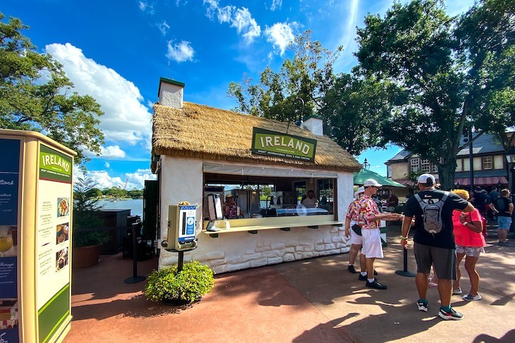 Just one of over 30 Global Marketplaces to enjoy at Epcot's International Food & Wine Festival