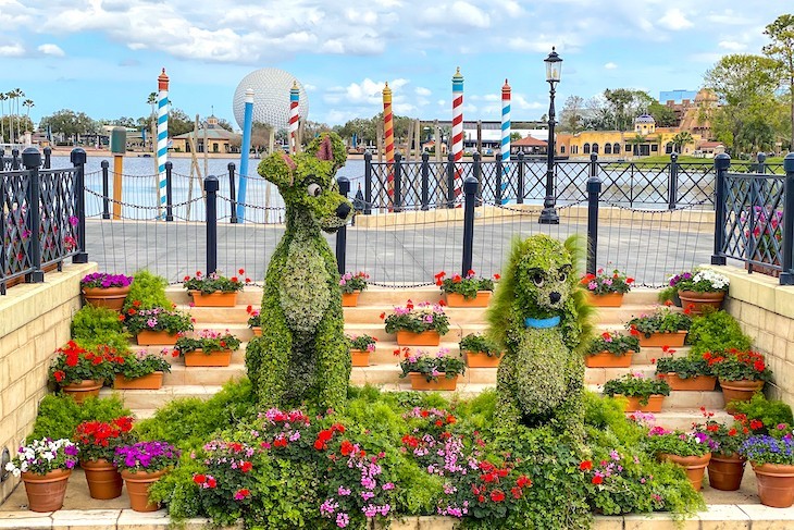 Italy during Epcot International Flower & Garden Festival