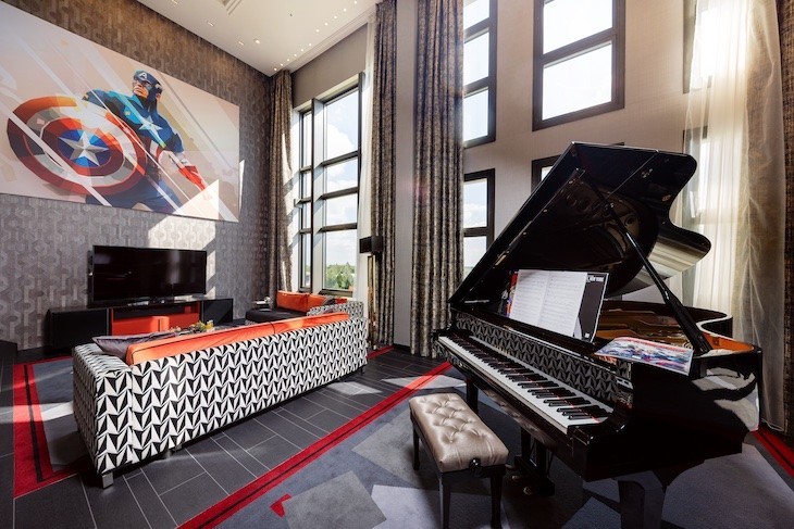 Disney Hotel New York® Eternity Presidential Suite living area