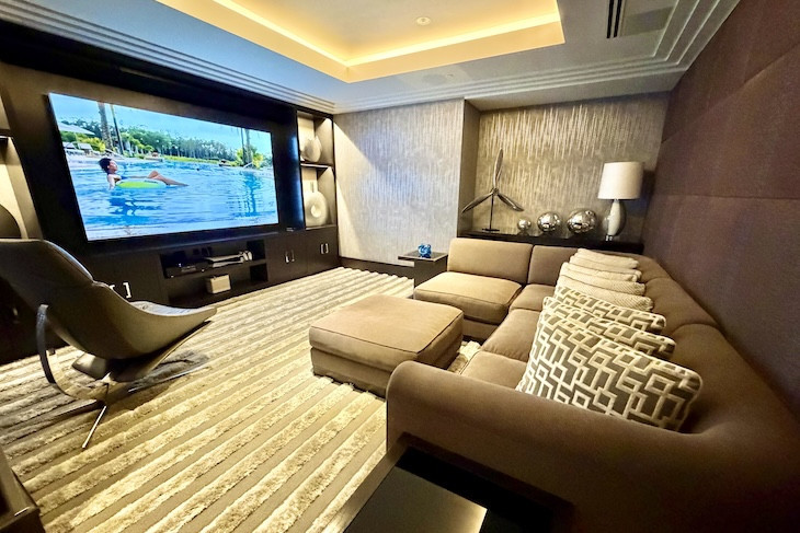 Royal Suite Media Room