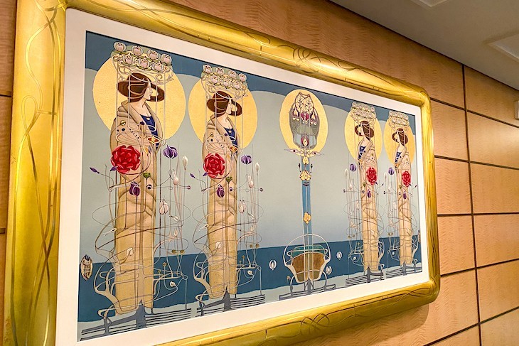 Art Nouveau on Disney Fantasy