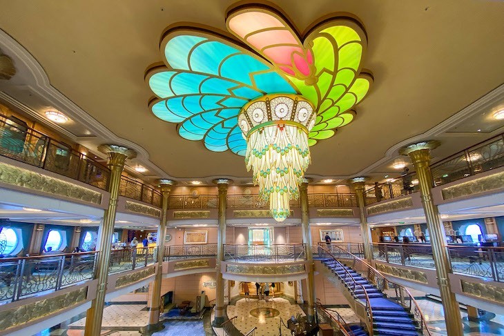 Disney Fantasy atrium