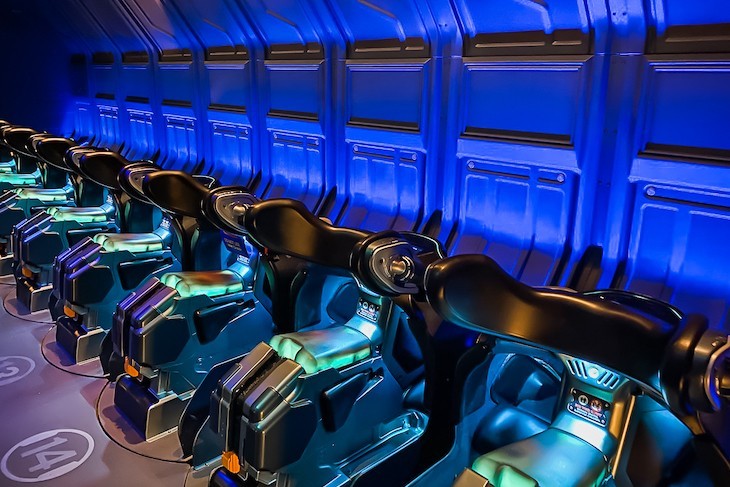 Avatar Flight of Passage boarding area