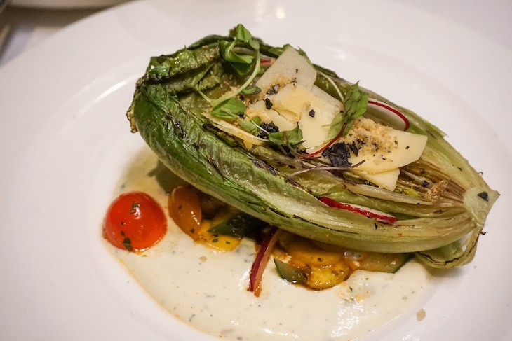 Oak-grilled Romaine