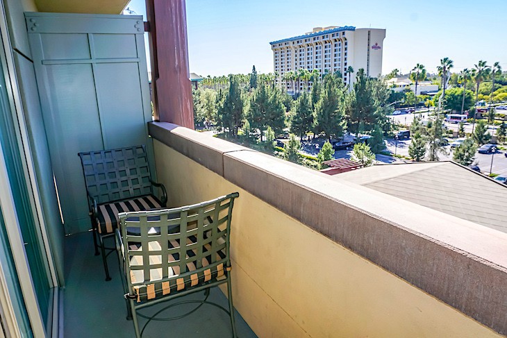 Standard Guest Room balcony