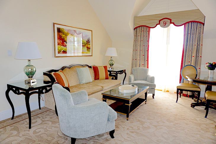 Two-bedroom Main Building Suite Living Room