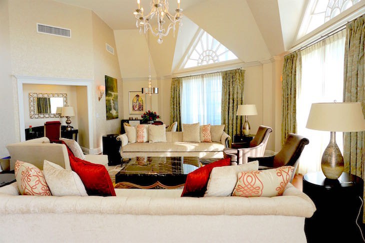 Grand Suite living room