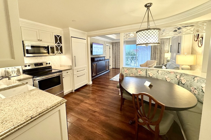 One- and Two-Bedroom Villa Kitchen