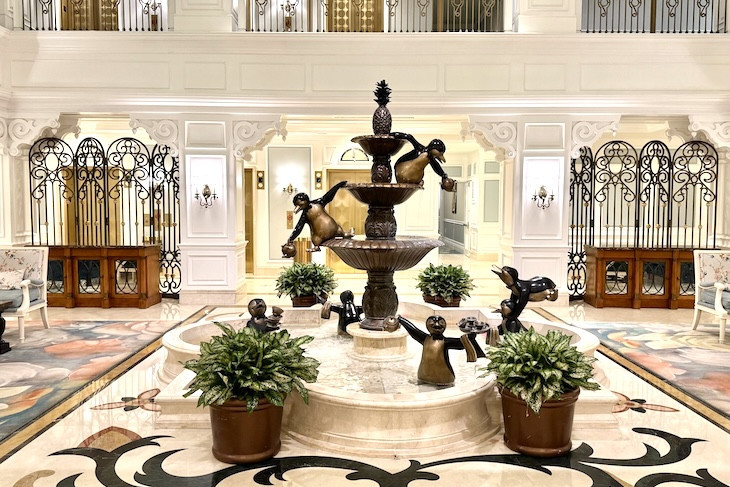 The Villas at Disney’s Grand Floridian Resort Atrium