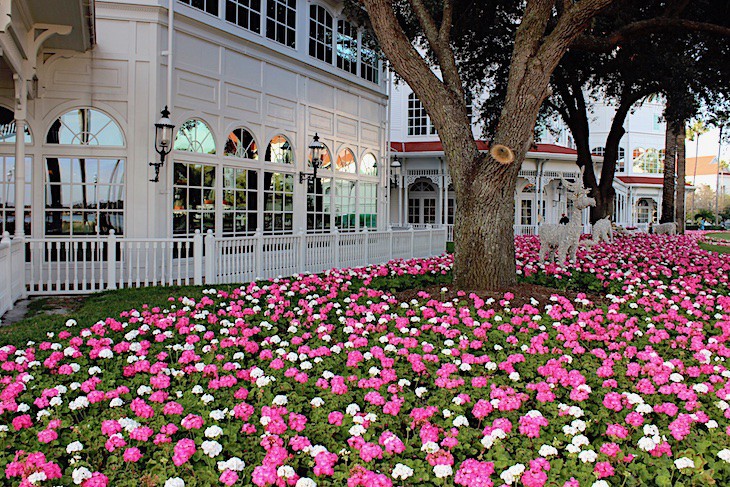 The resort's grounds are some of its best features