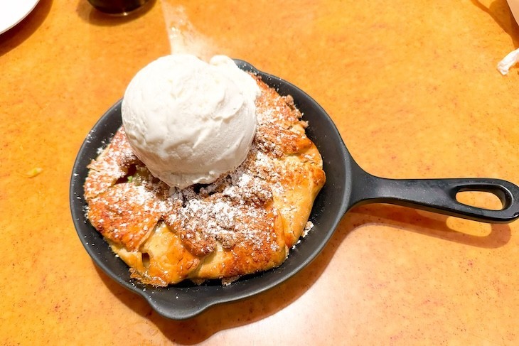 Farmer’s Seasonal Pie with Vanilla Ice Cream