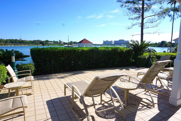 Two-bedroom Outer Building Hospitality Suite patio