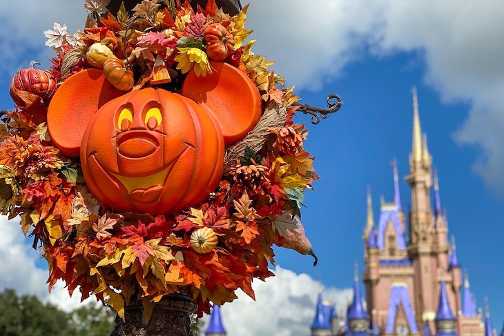 Magic Kingdom at Halloween time