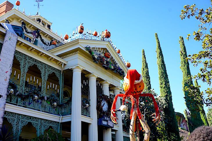 Haunted Mansion Holiday transformation