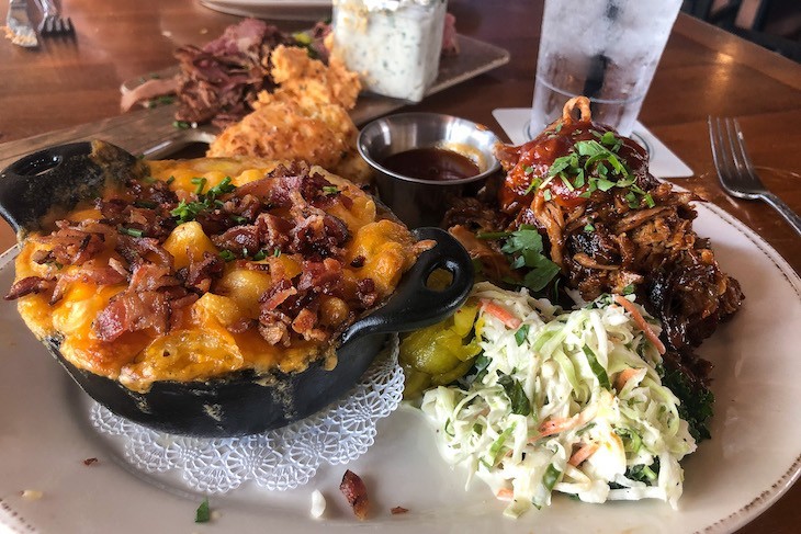 Chopped Pork Barbecue Plate