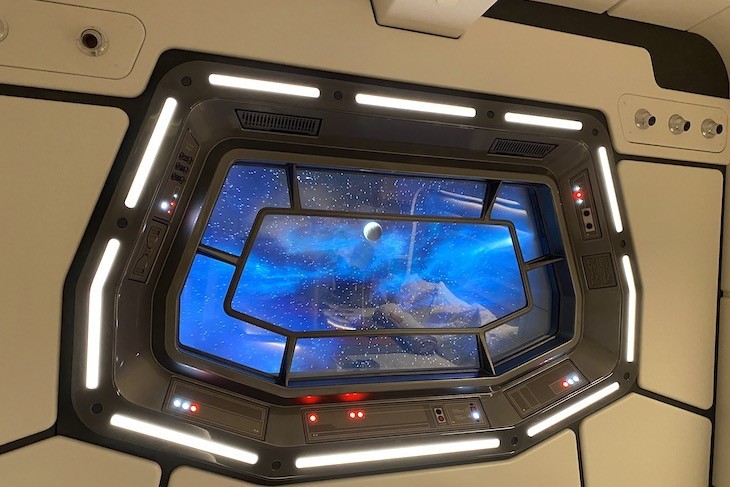 Cabin window to the Universe!