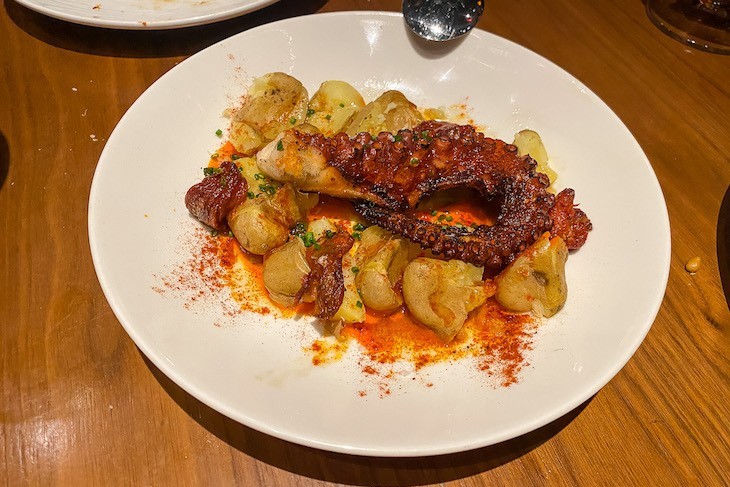 Charcoal-grilled Octopus