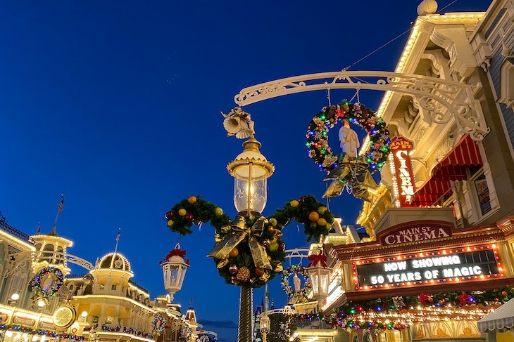 Talk about nostalgia! Christmas on Main Street U.S.A. 